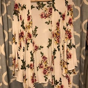 Floral cardigan